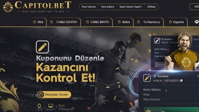 CapitolBet Spor Bahisleri